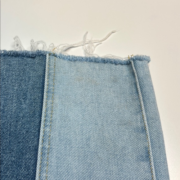 Pacsun Jeans women Eco Two-Tone '90s Boyfriend straight leg vintage‎ inspired 27 - Picture 13 of 13